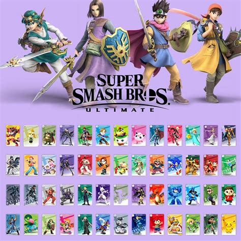 smash bros amiibo nfc cards|compc's amiibo cards smash bros.